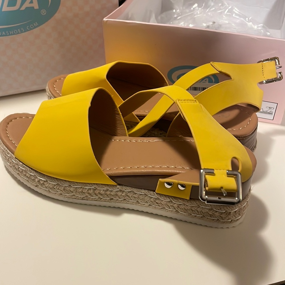 Soda Espadrille Strap Shoe